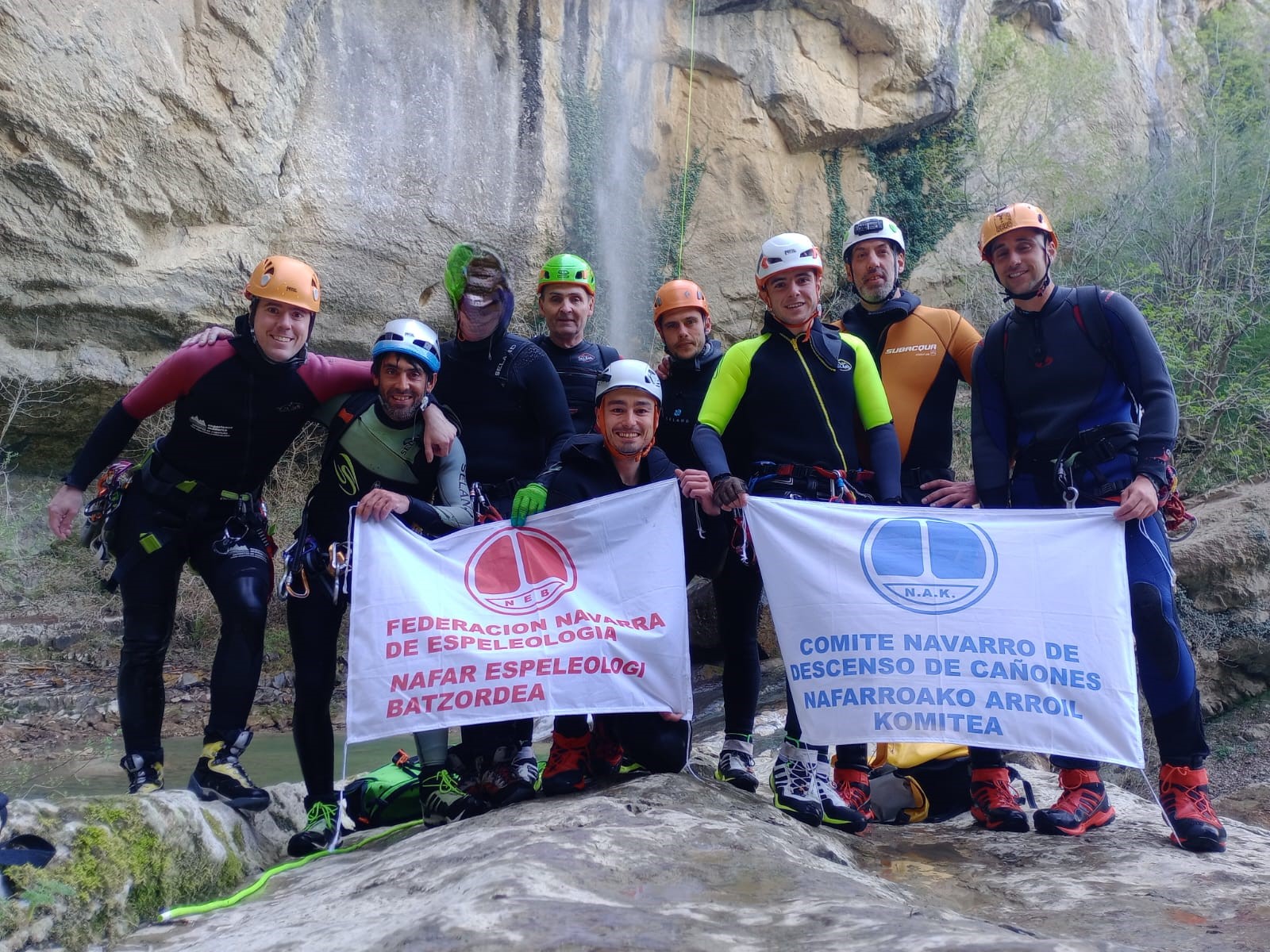 Desarrollado el Curso de T&eacute;cnicas Avanzadas de Descenso de Ca&ntilde;ones